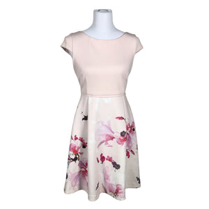 Naisten Comma - Juhlamekko, koko 34 - Vaaleanpunainen (2)