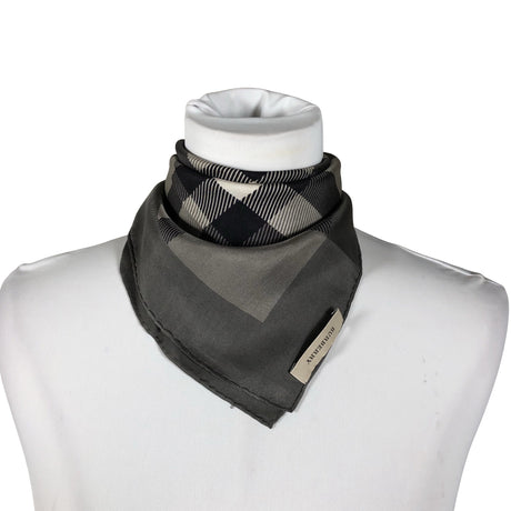 Naisten Burberry - Huivi, koko Mini - Harmaa ()