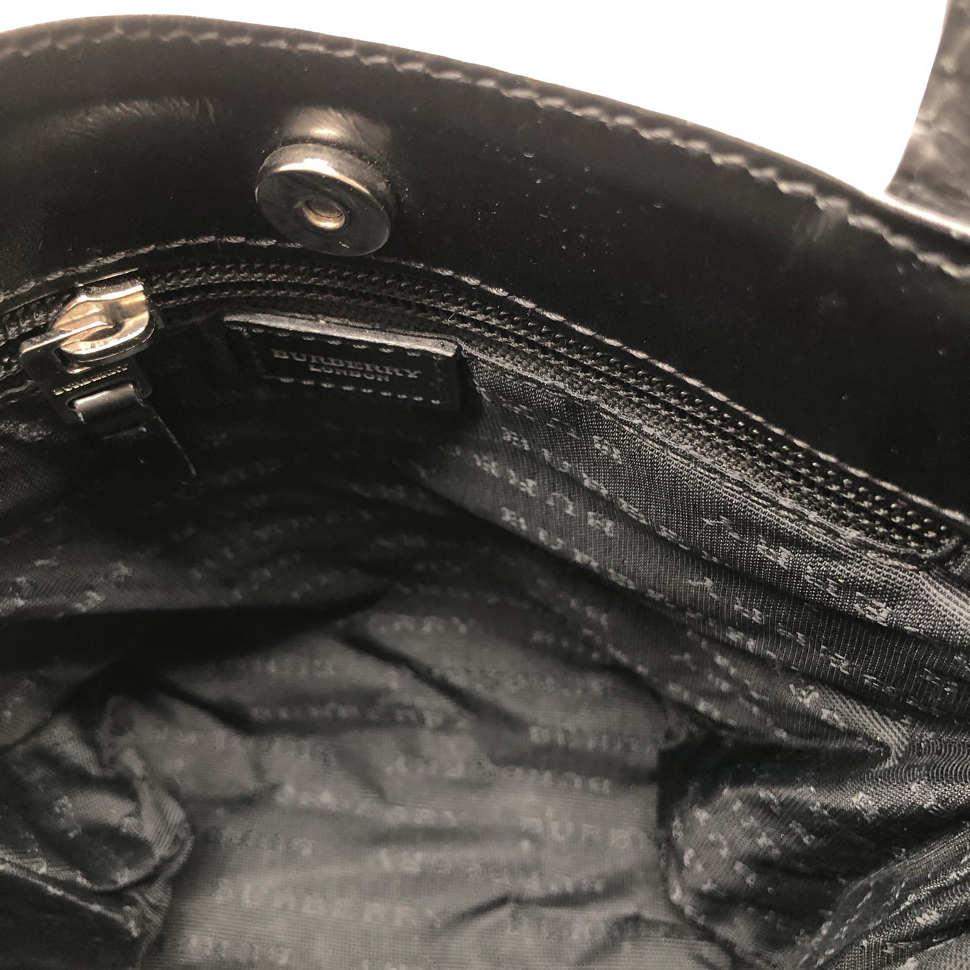 Naisten Burberry - Käsilaukku, koko Mini - Beige (3)