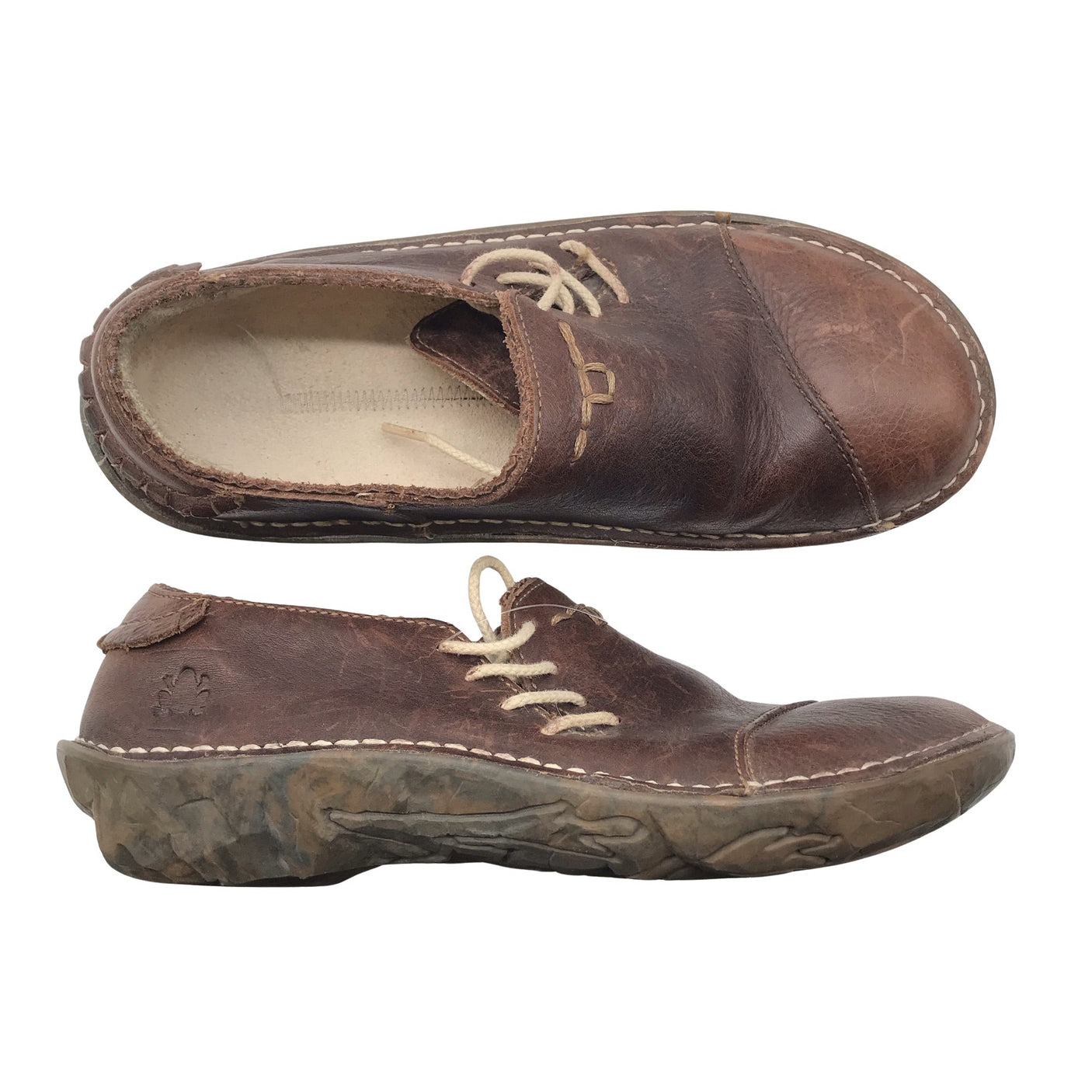 Naisten El naturalista - Loaferit, koko 39 - Ruskea (1)