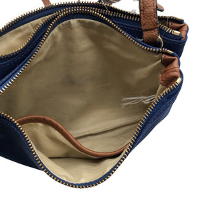 Naisten Lauren Ralph Lauren - Olkalaukku, koko Mini - Sininen (4)