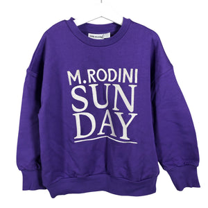 Unisex Mini Rodini - Collegepaita, koko 128 - 134 - Violetti (1)