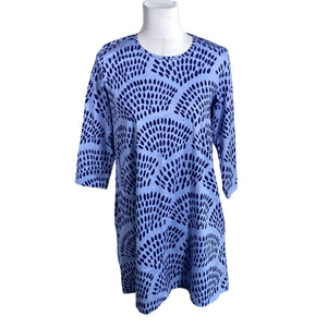 Naisten Marimekko - Trikootunika, koko 36 - Vaaleansininen (1)