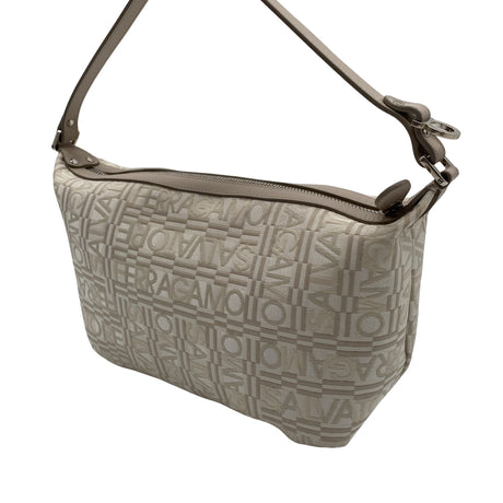 Naisten Salvatore Ferragamo - Käsilaukku, koko Mini - Beige (2)