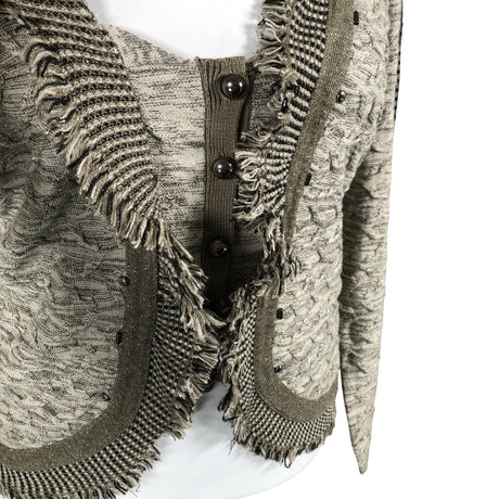 Naisten Gerry Weber - Neuletakki, koko 42 - Harmaa (2)
