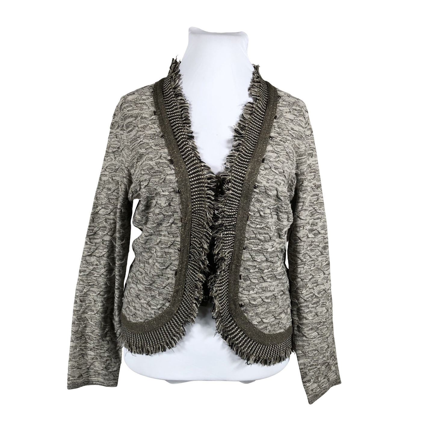 Naisten Gerry Weber - Neuletakki, koko 42 - Harmaa (1)