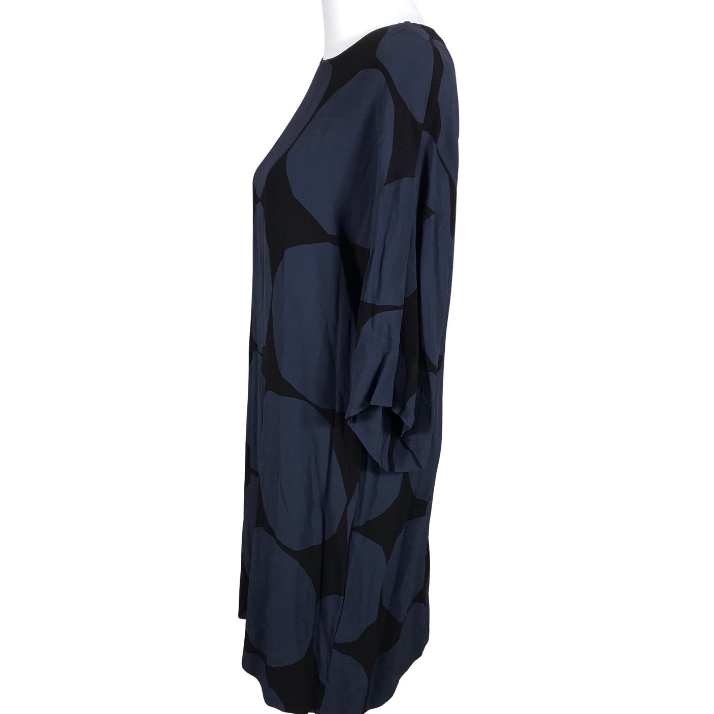 Naisten Marimekko - Sifonkimekko, koko 38 - Sininen (2)