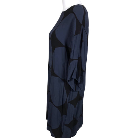 Naisten Marimekko - Sifonkimekko, koko 38 - Sininen (2)