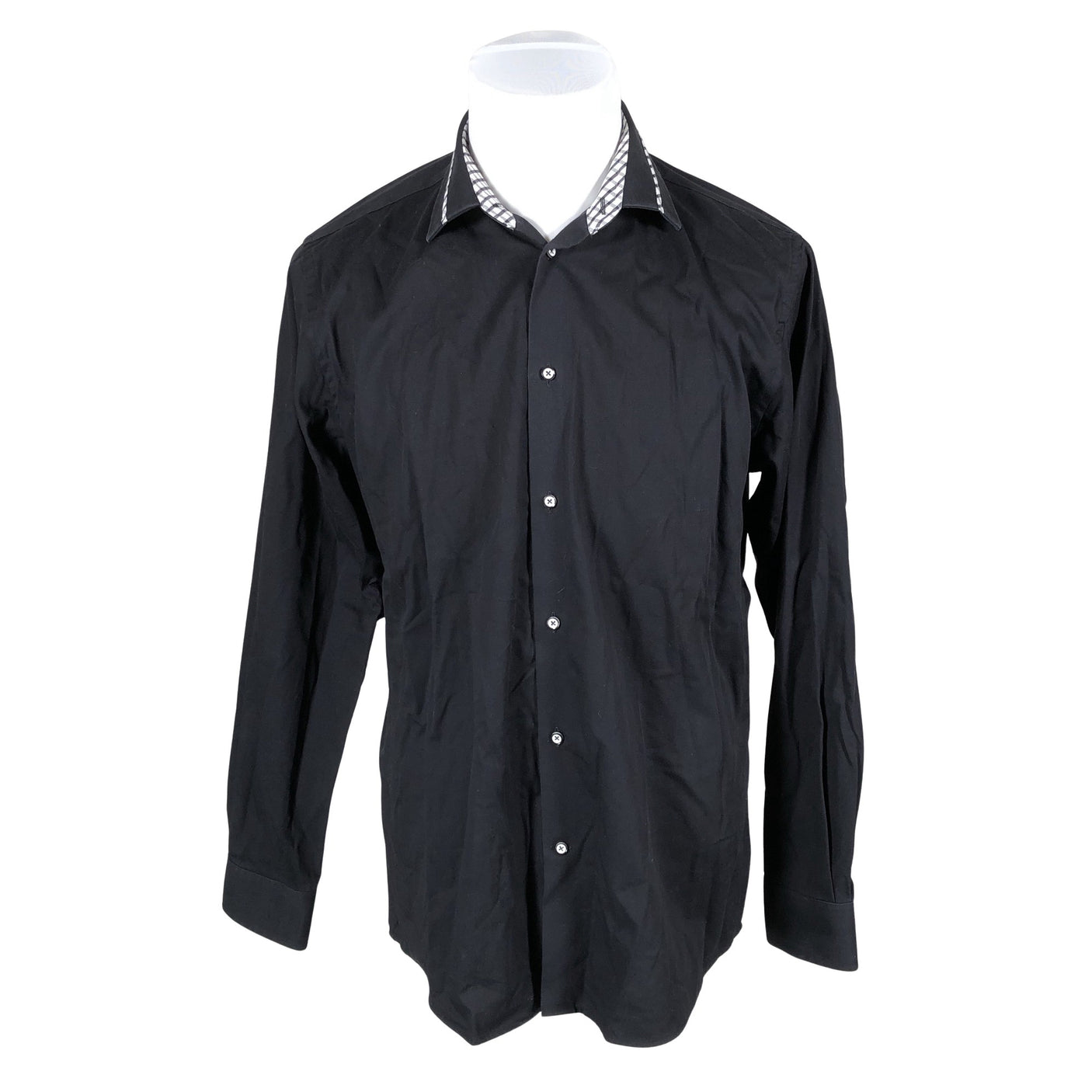 Miesten Petrifun - Kauluspaita, koko L - Musta (1)