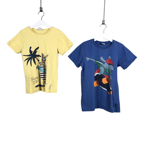 Unisex Polarn O. Pyret - T-paita, koko 134 - 140 - Sininen ()