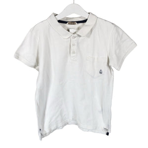 Unisex Ebbe - Pikeepaita, koko 128 - 134 - Valkoinen (1)