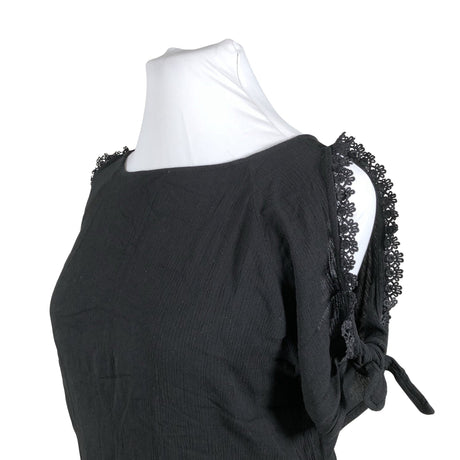 Naisten Fransa - Lyhythihainen pusero, koko 42 - Musta (2)