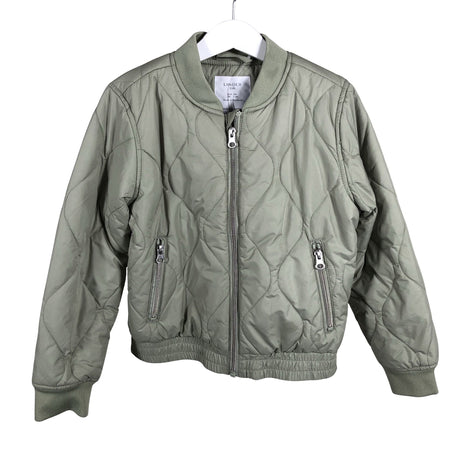 Tyttöjen Lindex - Kevyttoppatakki, koko 122 - 128 - Vihreä ()