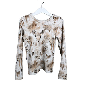 Unisex Gugguu - Trikoopaita, koko 128 - 134 - Valkoinen (1)