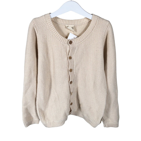 Tyttöjen Ma-ia Family - Neuletakki, koko 116 - 122 - Beige ()