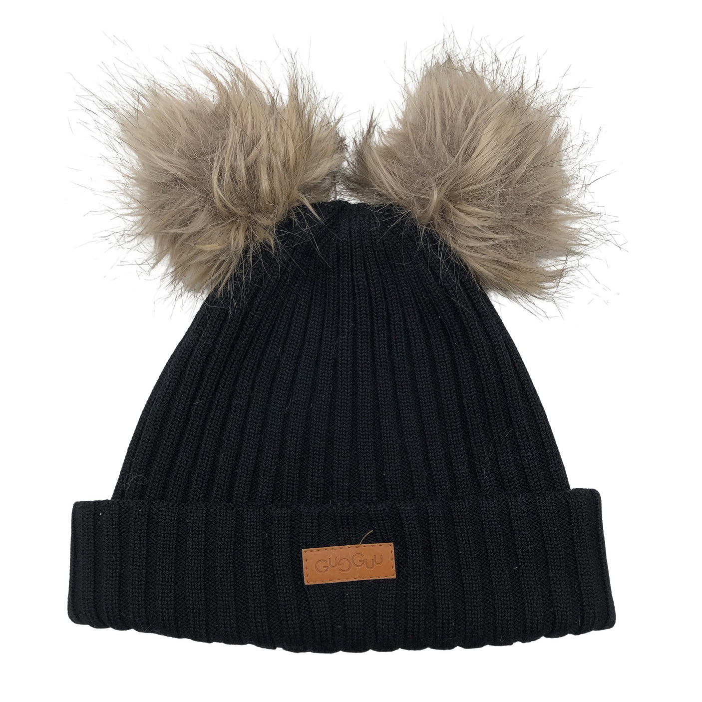 Unisex Gugguu - Talvipipo, koko 54 - 56 cm - Musta (1)