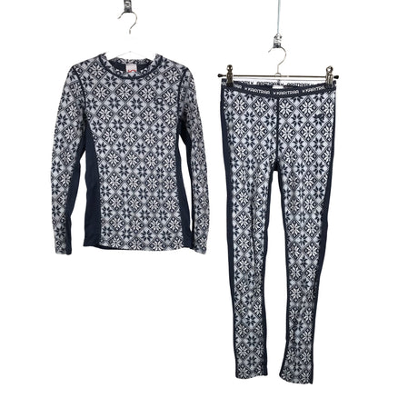 Unisex Kari Traa - Kerrasto, koko 134 - 140 - Sininen ()