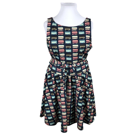 Naisten Lady Vintage - Trikoomekko, koko 44 - Sininen ()