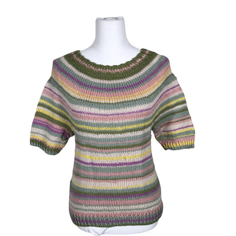 Naisten Handmade - Neulepaita, koko 36 - Vihreä ()