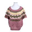 Naisten Handmade - Neulepaita, koko 48 - Vaaleanpunainen ()