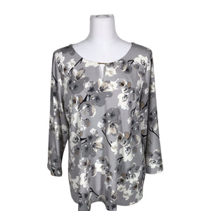 Naisten Calvin Klein - Trikoopaita, koko 40 - Harmaa (1)