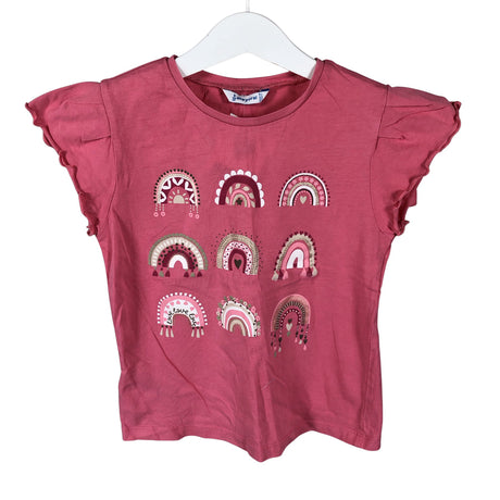 Tyttöjen Mayoral - T-paita, koko 122 - 128 - Vaaleanpunainen ()