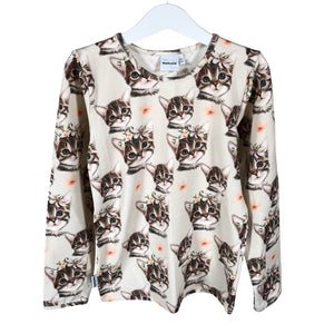 Unisex Metsola - Trikoopaita, koko 122 - 128 - Beige (1)