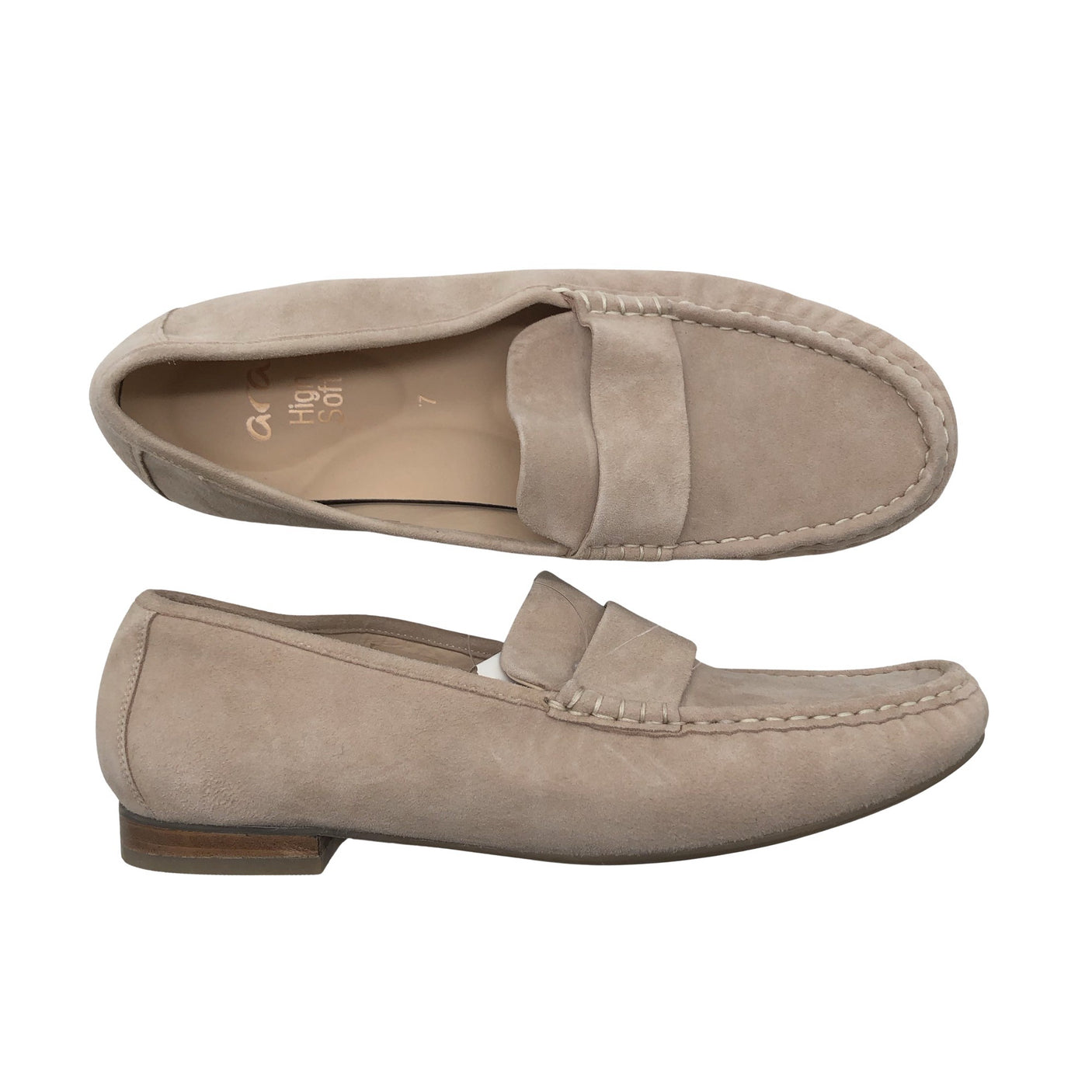 Naisten Ara - Loaferit, koko 40 - Beige (1)