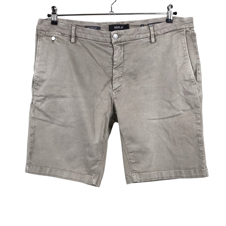 Miesten Replay - Farkkushortsit, koko W38 - Beige ()