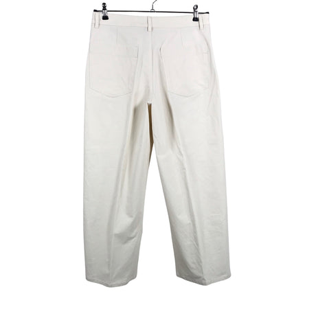 Naisten Massimo Dutti - Kangashousut, koko 40 - Beige (2)