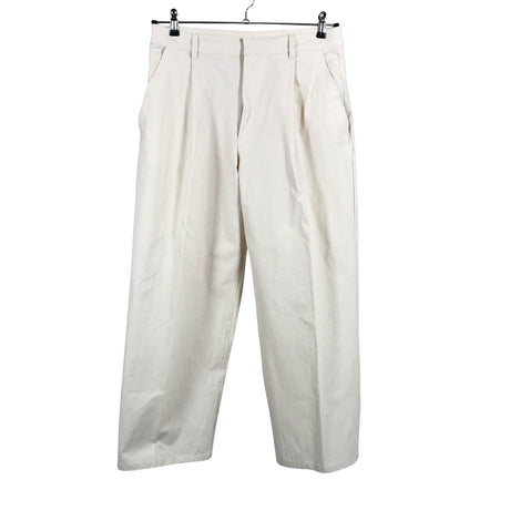 Naisten Massimo Dutti - Kangashousut, koko 40 - Beige ()