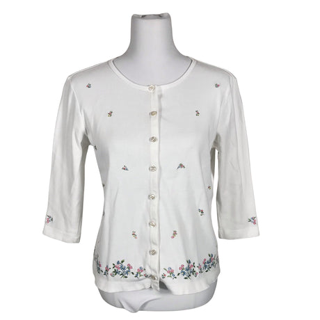 Naisten Liz Claiborne - Trikoopaita, koko 36 - Valkoinen ()