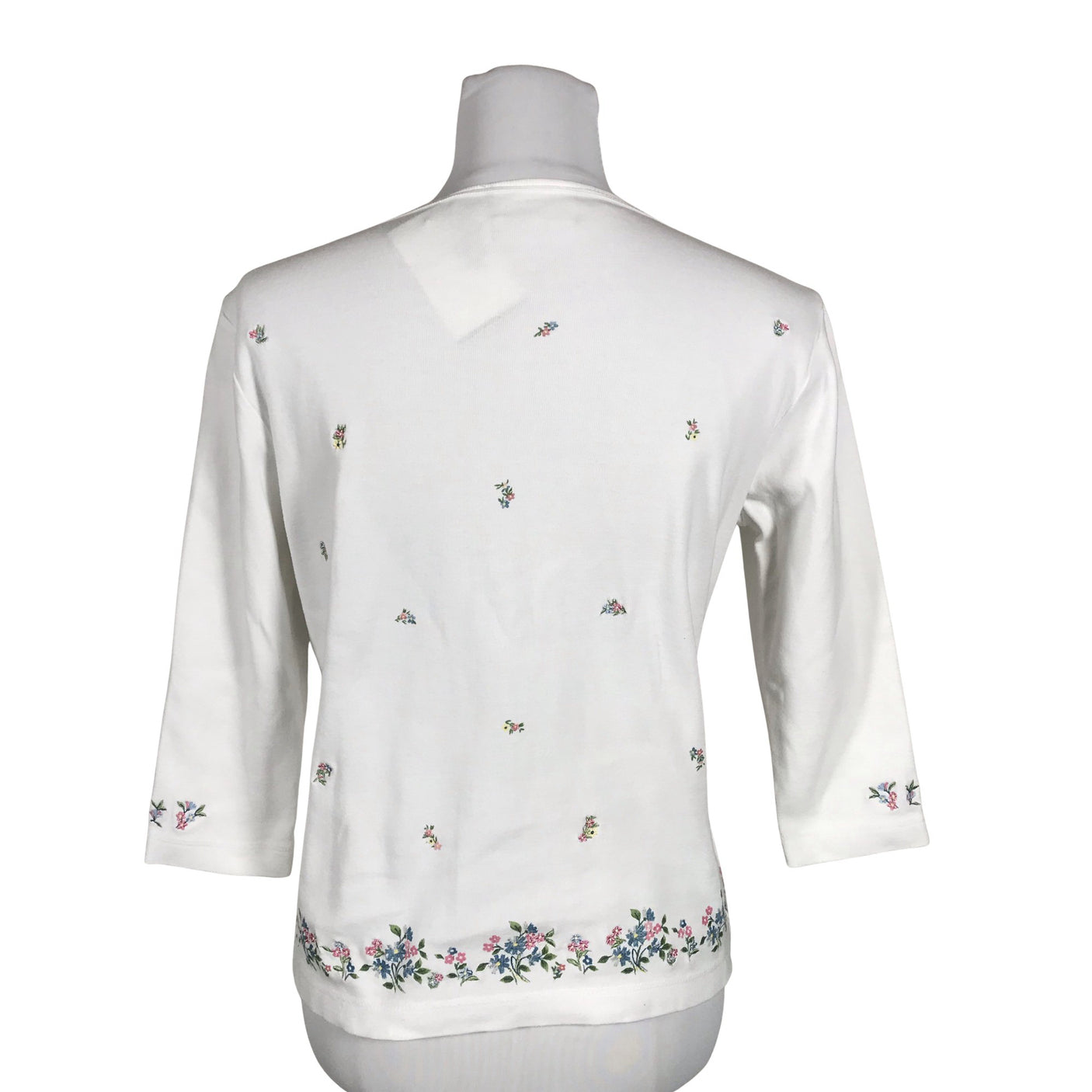 Naisten Liz Claiborne - Trikoopaita, koko 36 - Valkoinen (3)