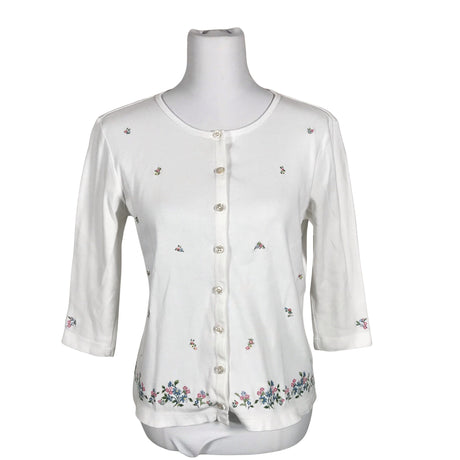 Naisten Liz Claiborne - Trikoopaita, koko 36 - Valkoinen (2)