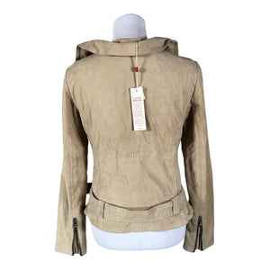 Naisten Esprit - Nahkatakki, koko 38 - Beige (2)