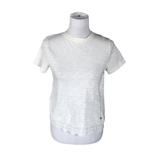 Naisten Superdry - T-paita, koko 36 - Luonnonvalkoinen (1)