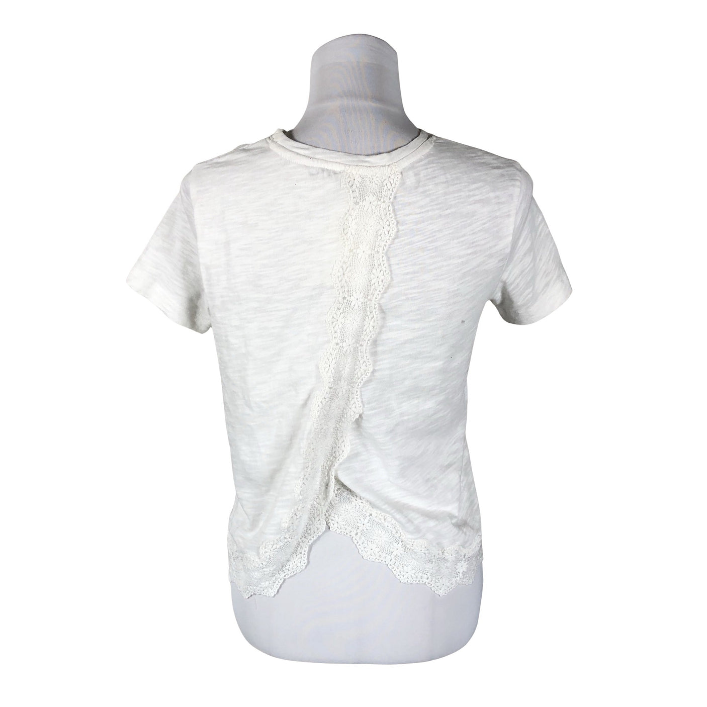 Naisten Superdry - T-paita, koko 36 - Luonnonvalkoinen (2)