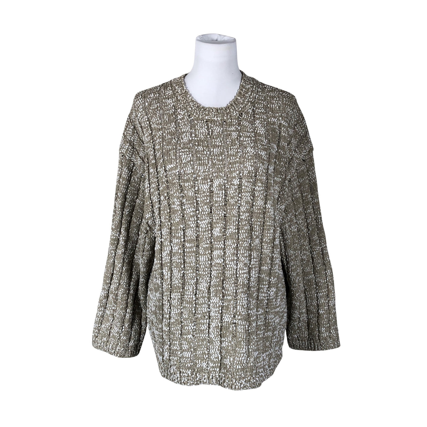 Naisten Samsoe&Samsoe - Neulepaita, koko 38 - Beige (1)