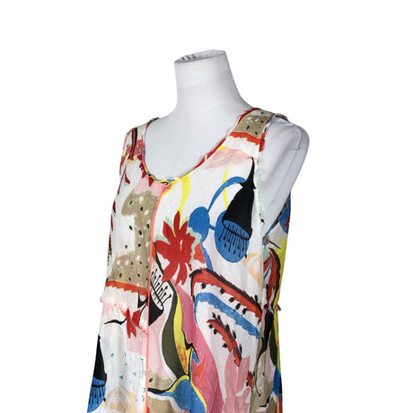 Naisten Marc Cain - Sifonkimekko, koko 38 - Valkoinen (2)