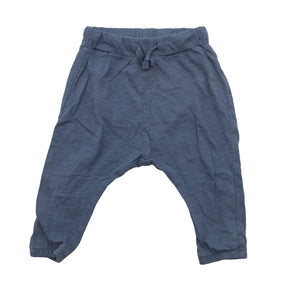Unisex Lindex - Trikoohousut, koko 56 - 62 - Sininen (1)