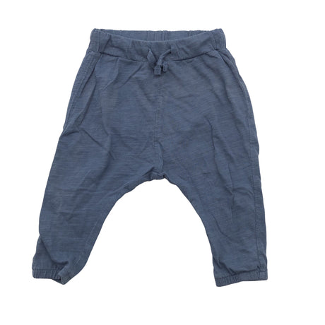 Unisex Lindex - Trikoohousut, koko 56 - 62 - Sininen ()