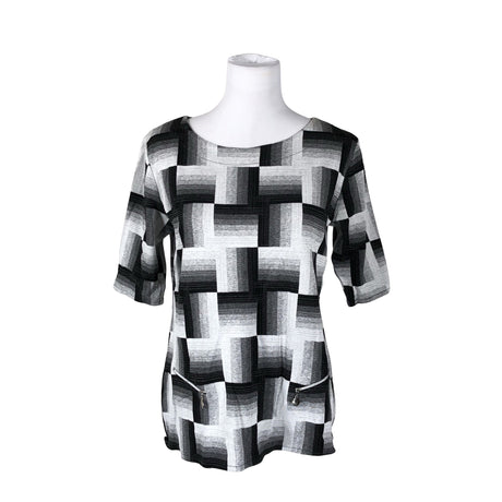 Naisten Leins' - Trikoopaita, koko 40 - Harmaa ()