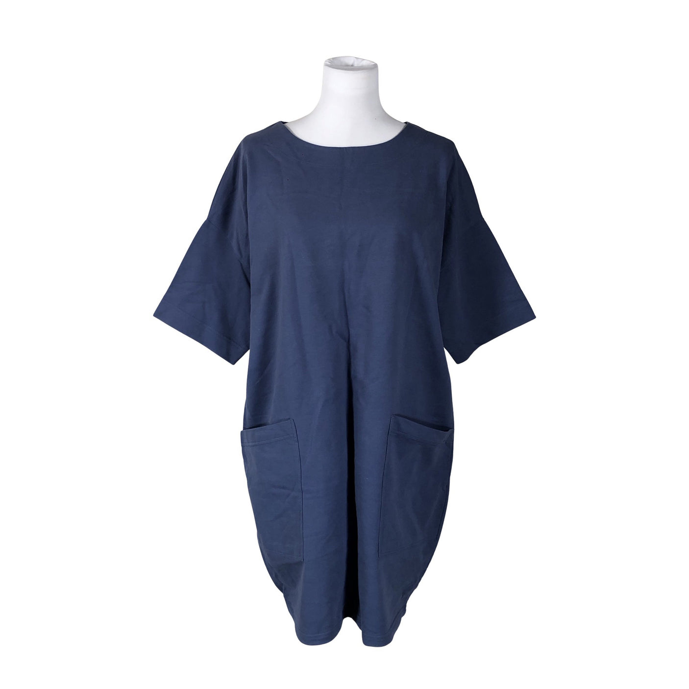 Naisten Puuvillatehdas - Collegetunika, koko 40 - Sininen (1)