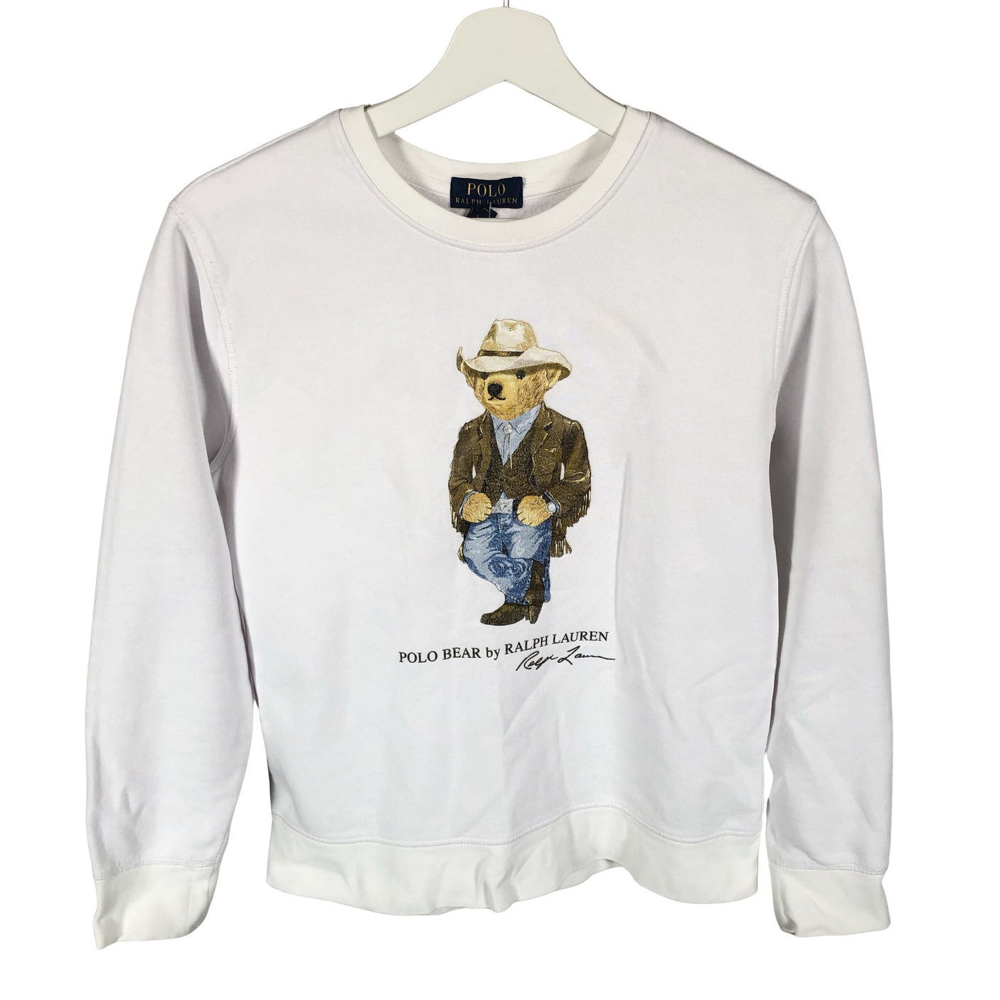 Unisex Polo Ralph Lauren - Collegepaita, koko 164 - 170 - Valkoinen (1)