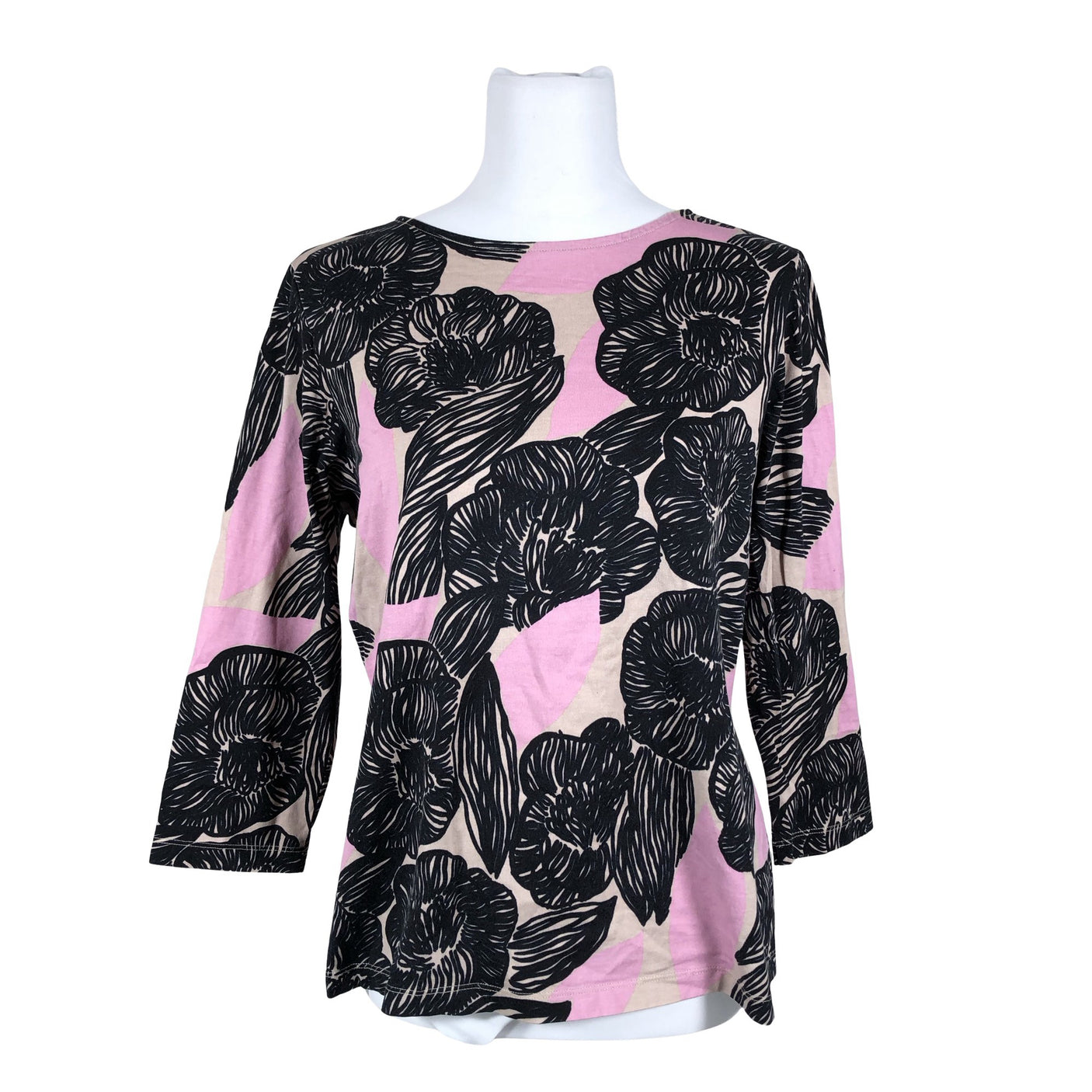 Naisten Marimekko - Trikoopaita, koko 40 - Vaaleanpunainen (1)