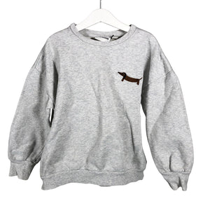Unisex Mini Rodini - Collegepaita, koko 140 - 146 - Harmaa (1)