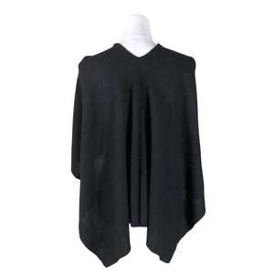 Naisten Rachel Zoe - Poncho, koko 38 - Musta (2)