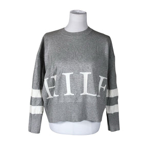 Naisten Tommy Hilfiger - Neulepaita, koko 38 - Harmaa (1)