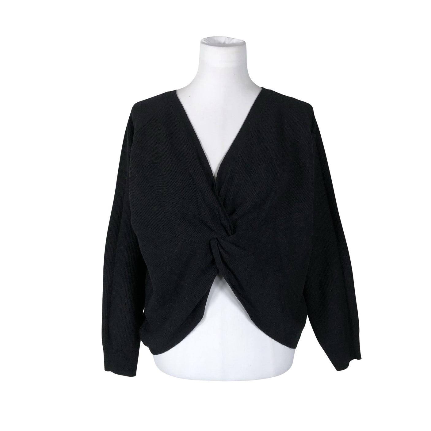 Naisten Massimo Dutti - Neulepaita, koko 38 - Musta (1)