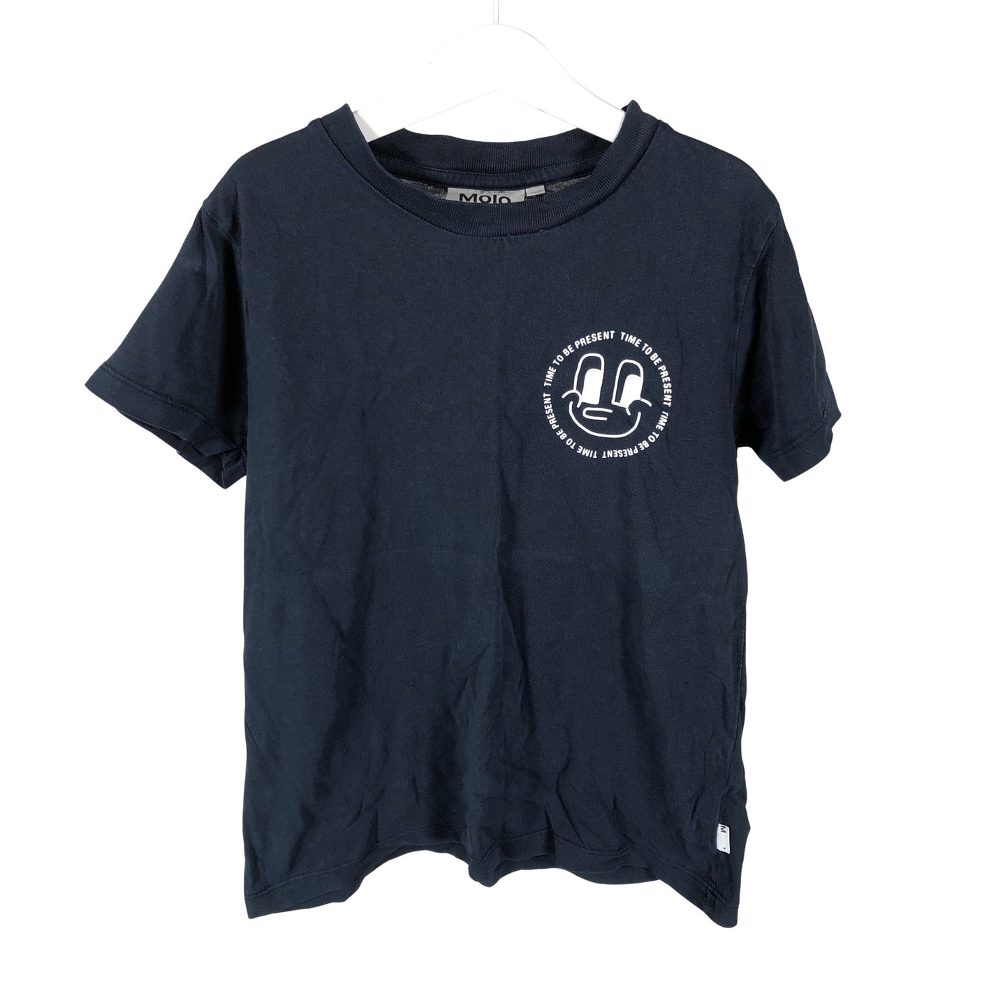 Poikien Molo Kids - T-paita, koko 122 - 128 - Sininen (1)
